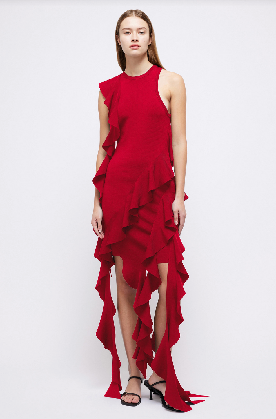 Jonathan simkhai shop ruffle dress