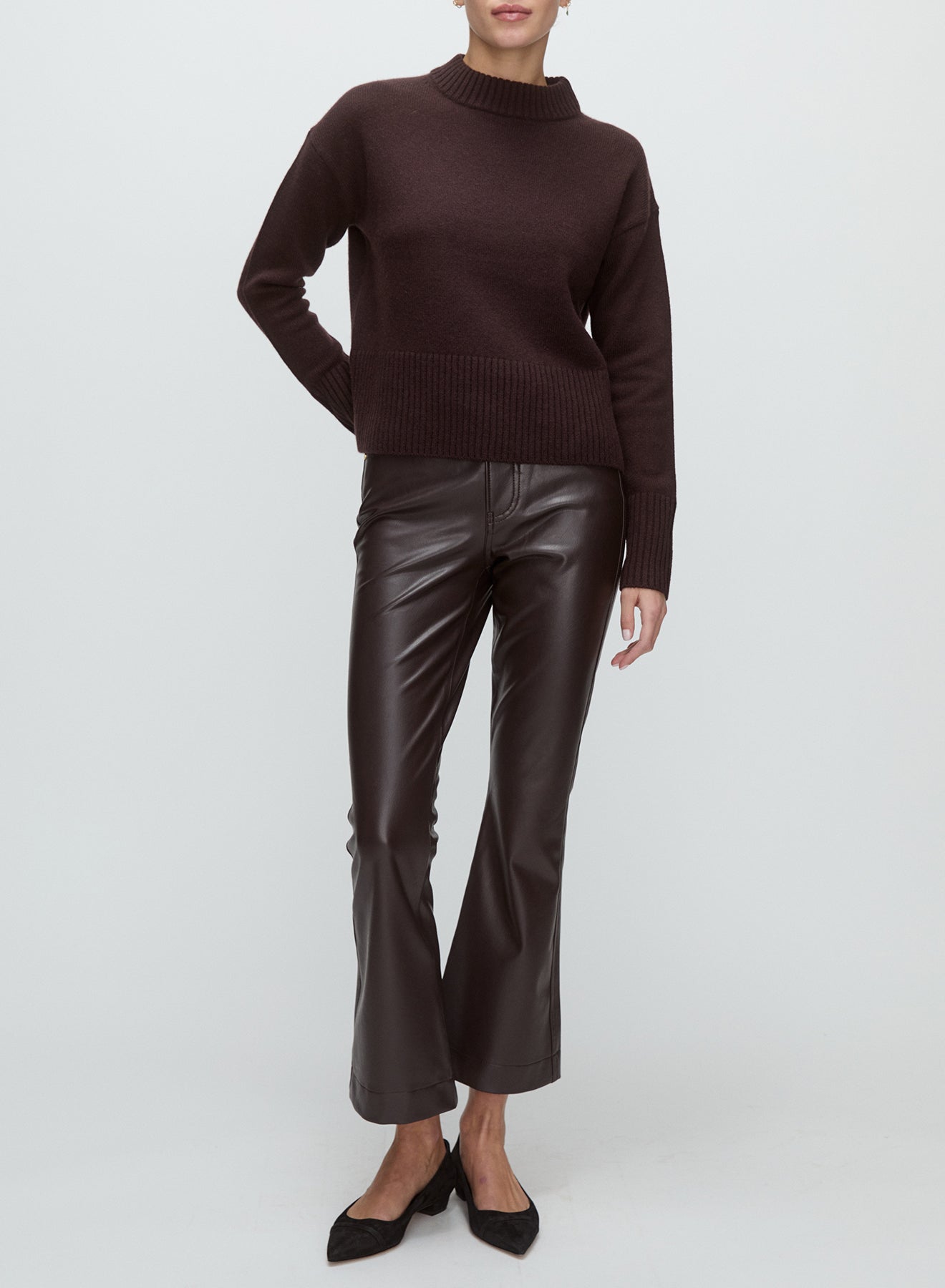 Carson High Rise Ankle Flare Pant