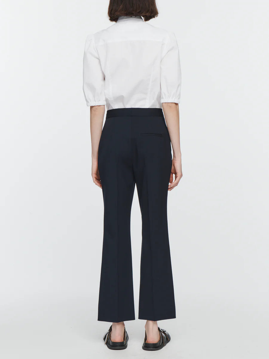 High Waisted Crop Trouser