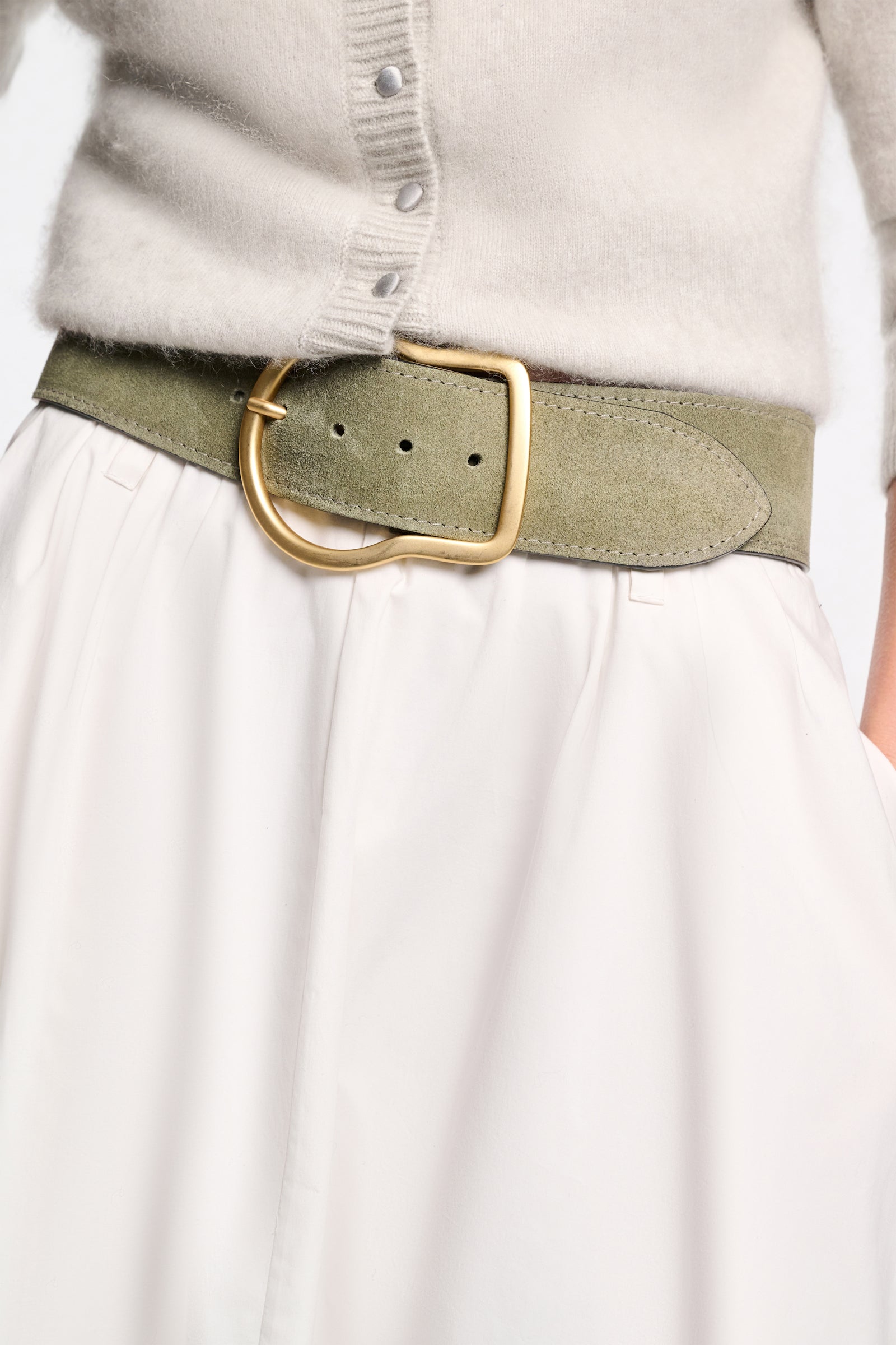 Suede Sensation Waxed Belt