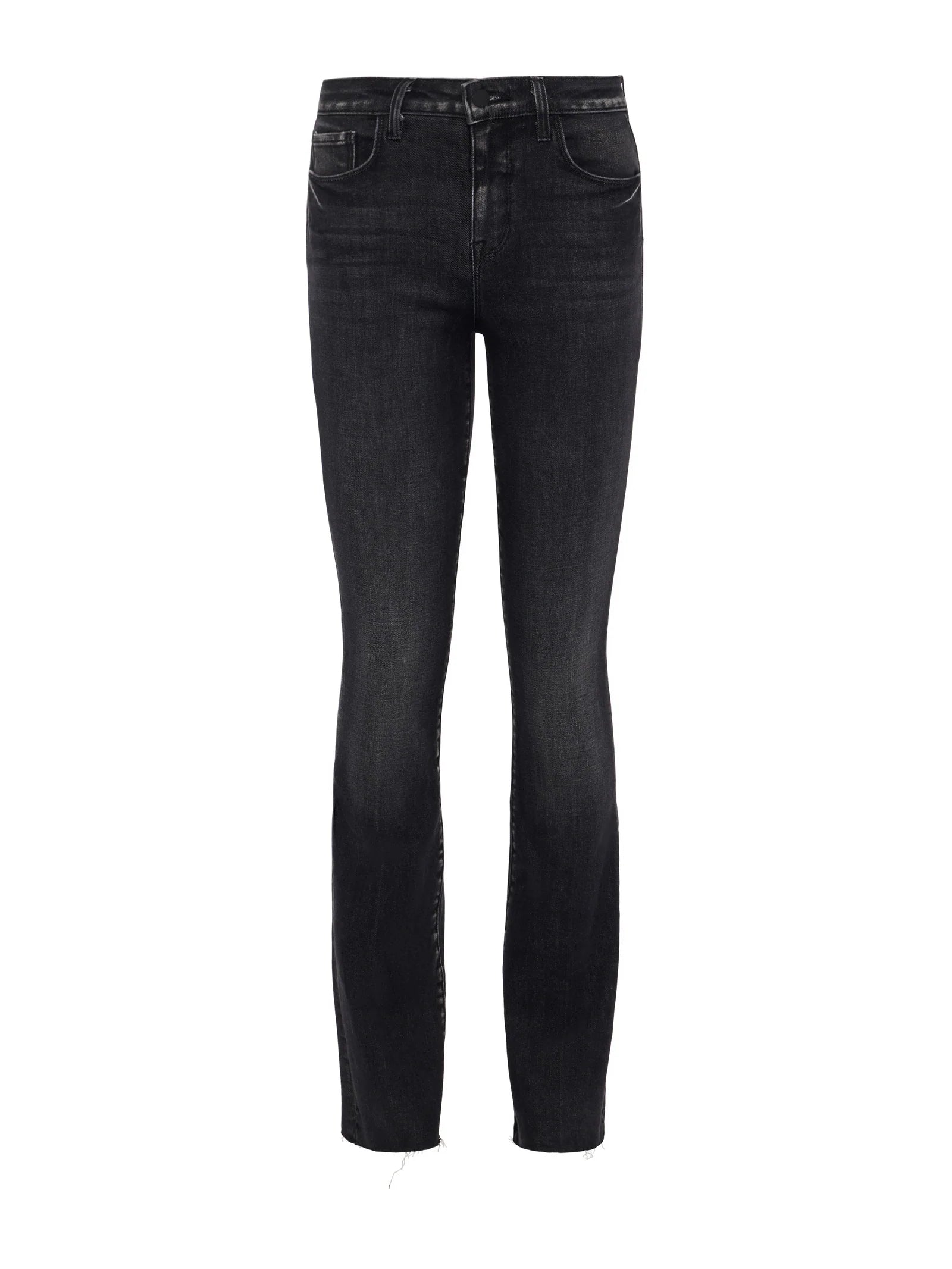 Ruth High Rise Straight Raw Jean