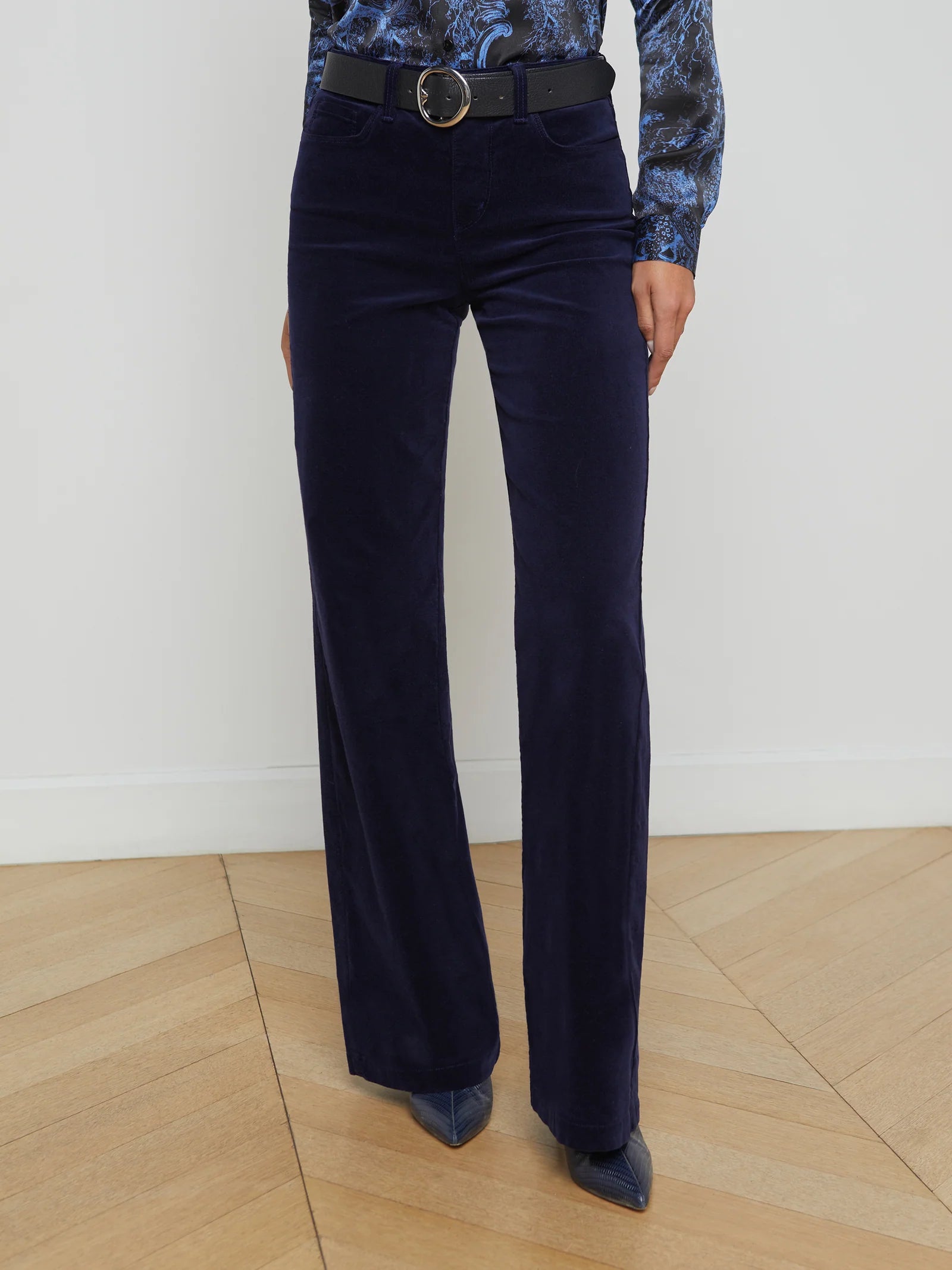 Clayton High Rise Wide Leg Pant