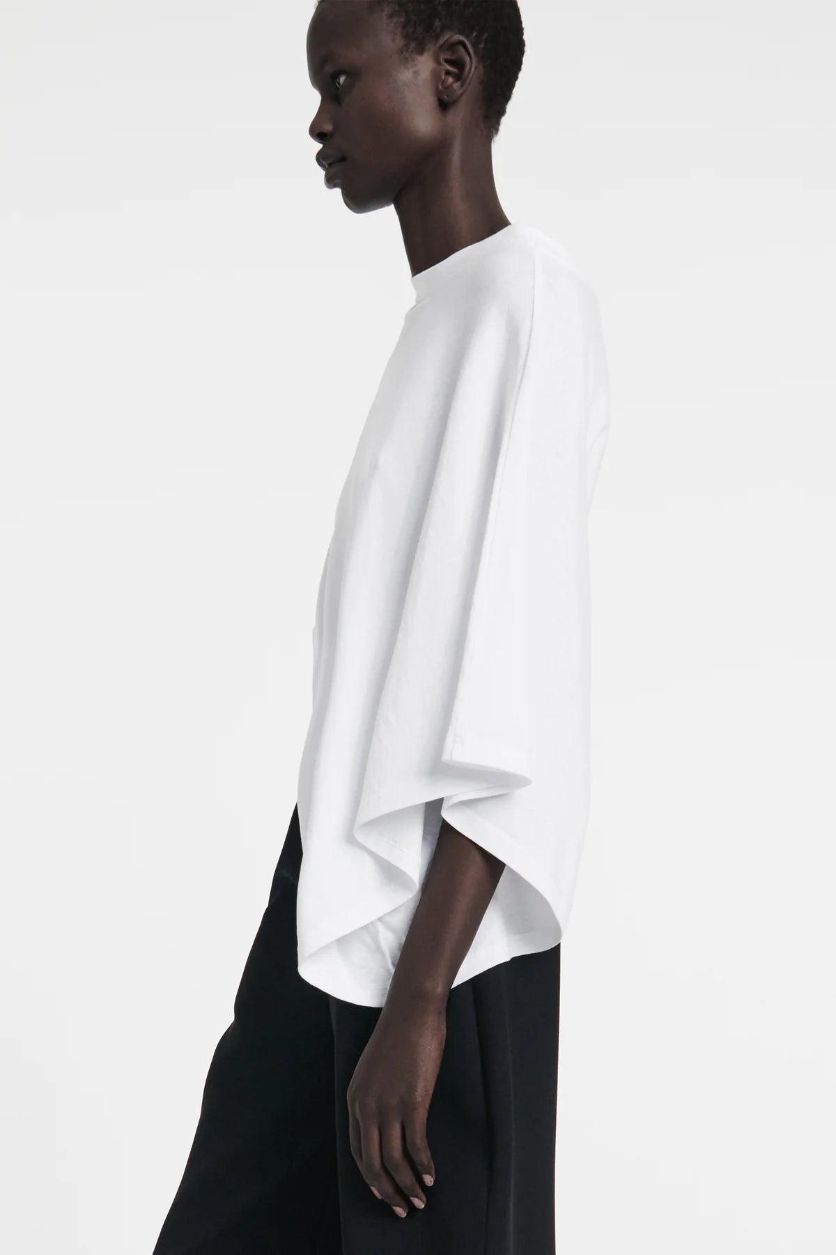 Asymmetric One-Sleeve T-Shirt