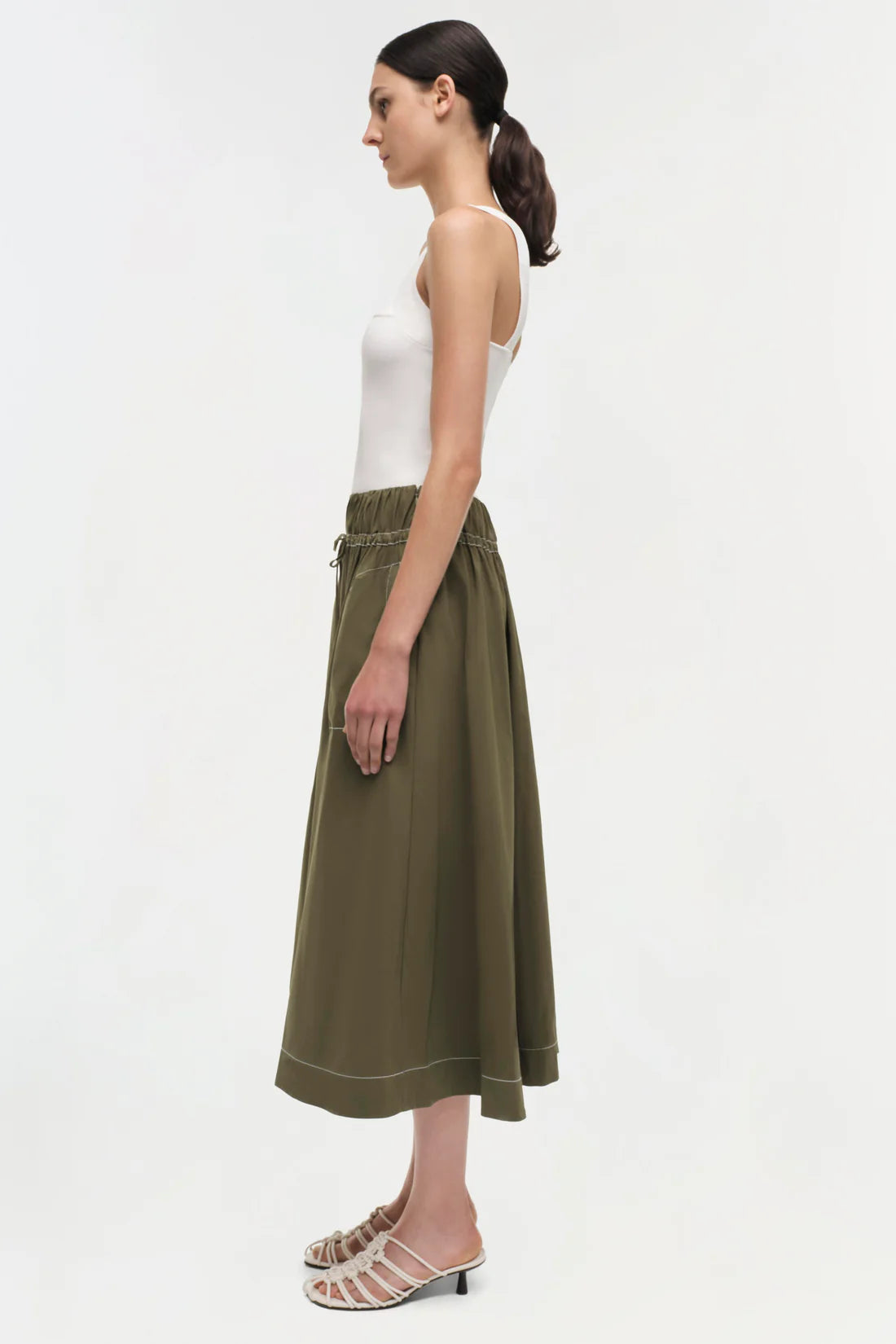 Tona Midi Skirt