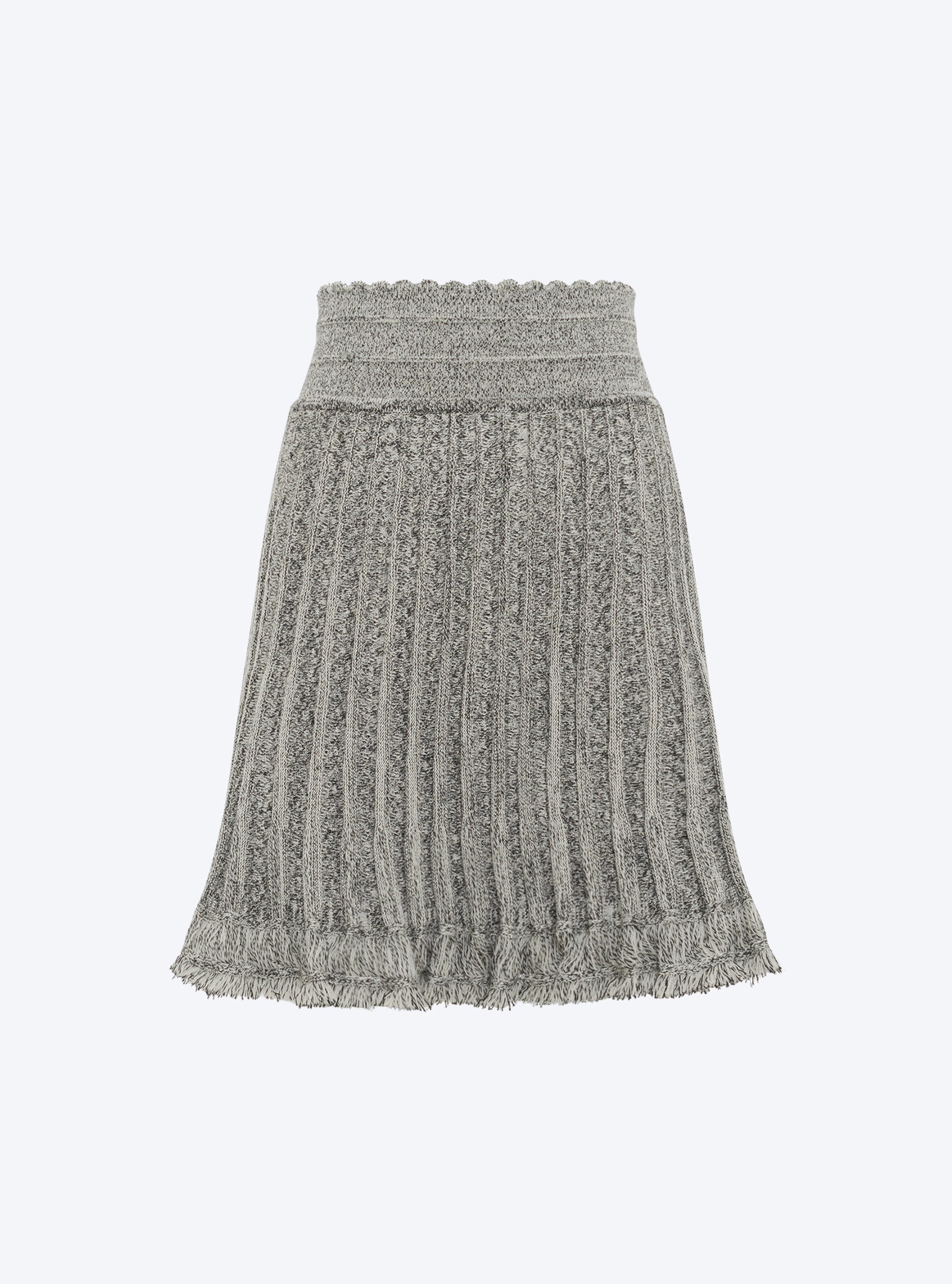 Herringbone Knit Skirt