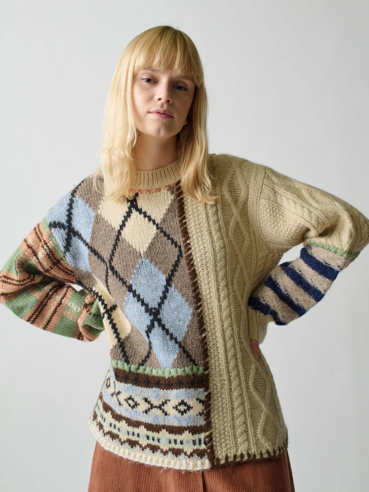 Hutton Patchwork Sweater