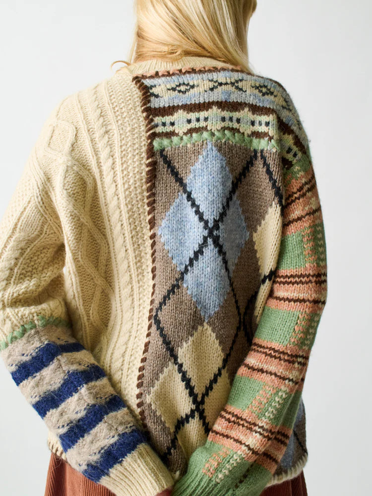 Hutton Patchwork Sweater