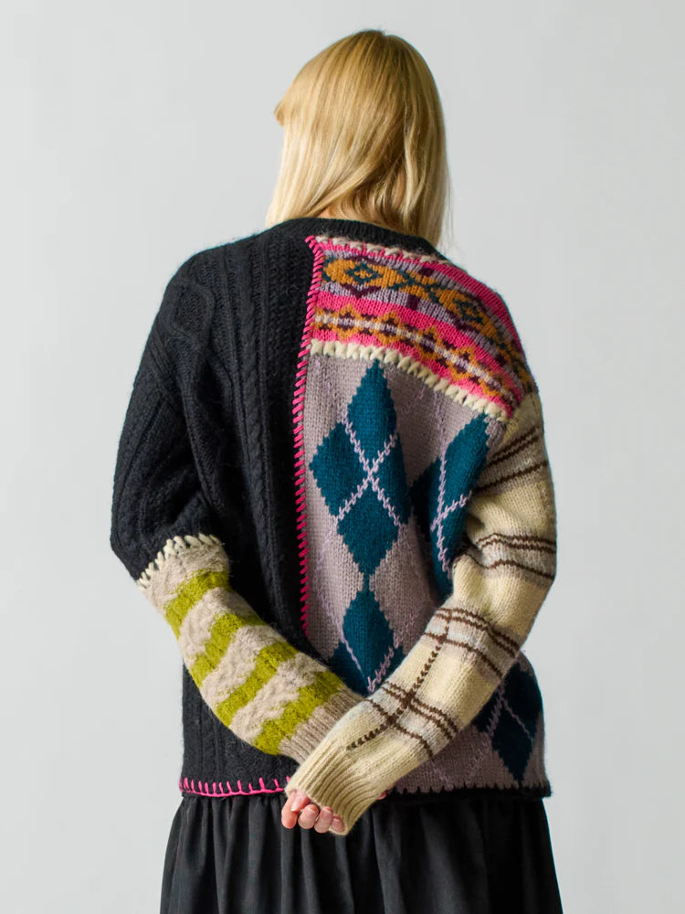 Hutton Patchwork Sweater