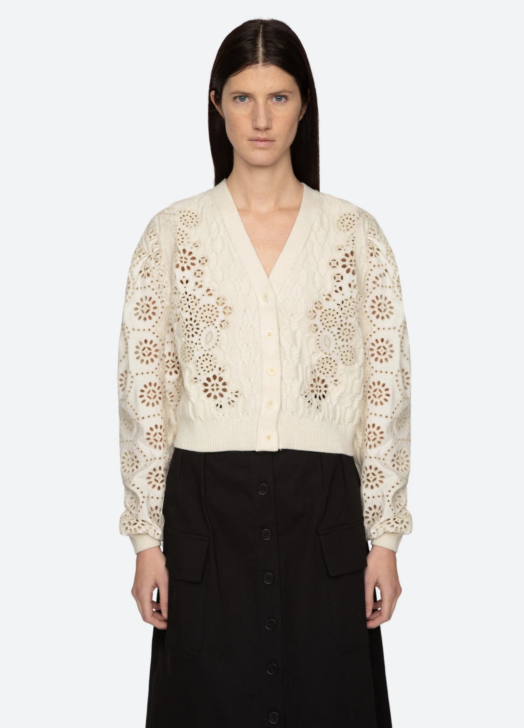 Lainey Embroidery Cardigan