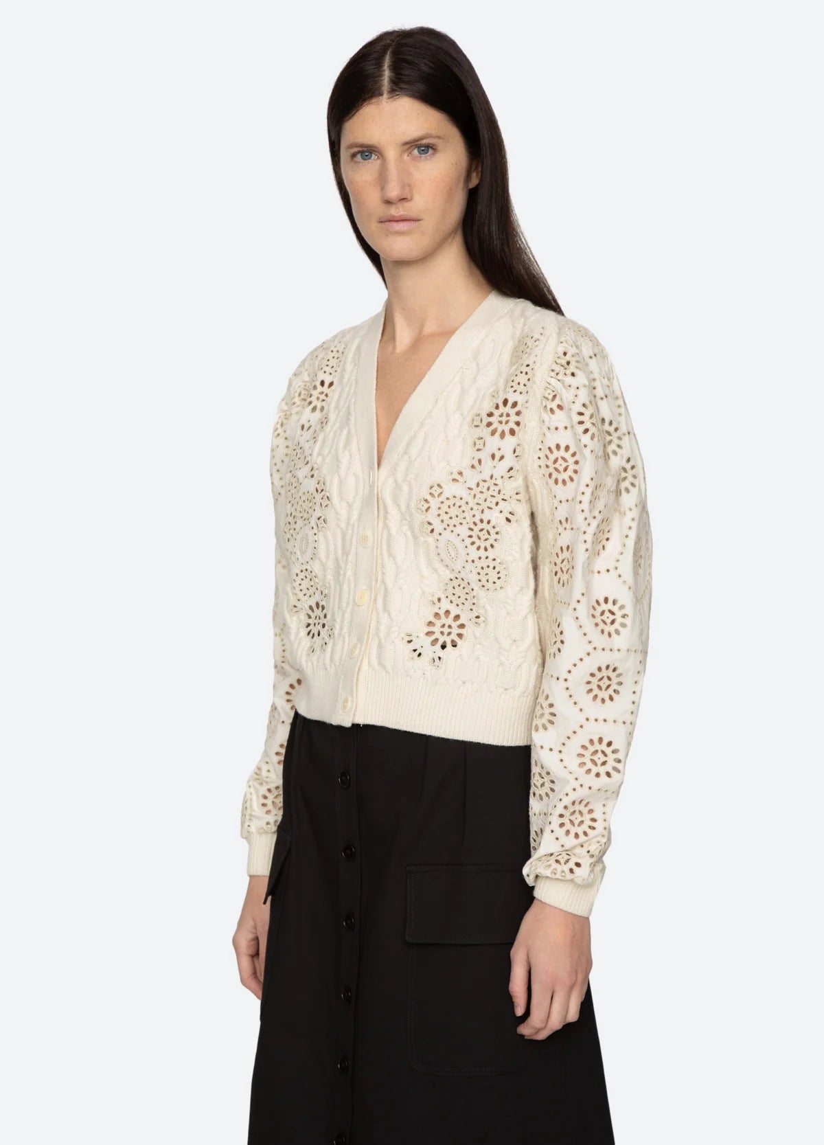 Lainey Embroidery Cardigan