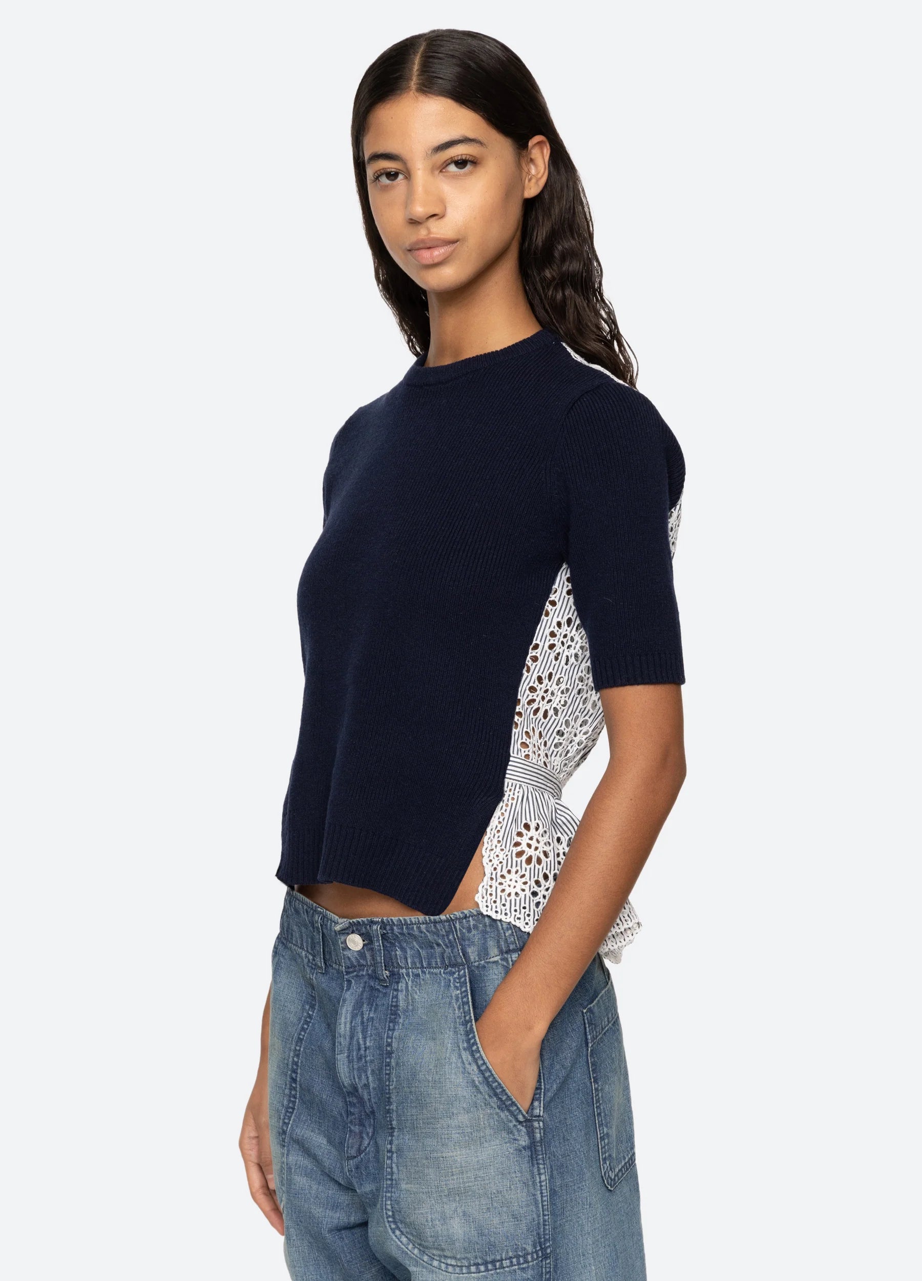 Lennon Embroidery Top