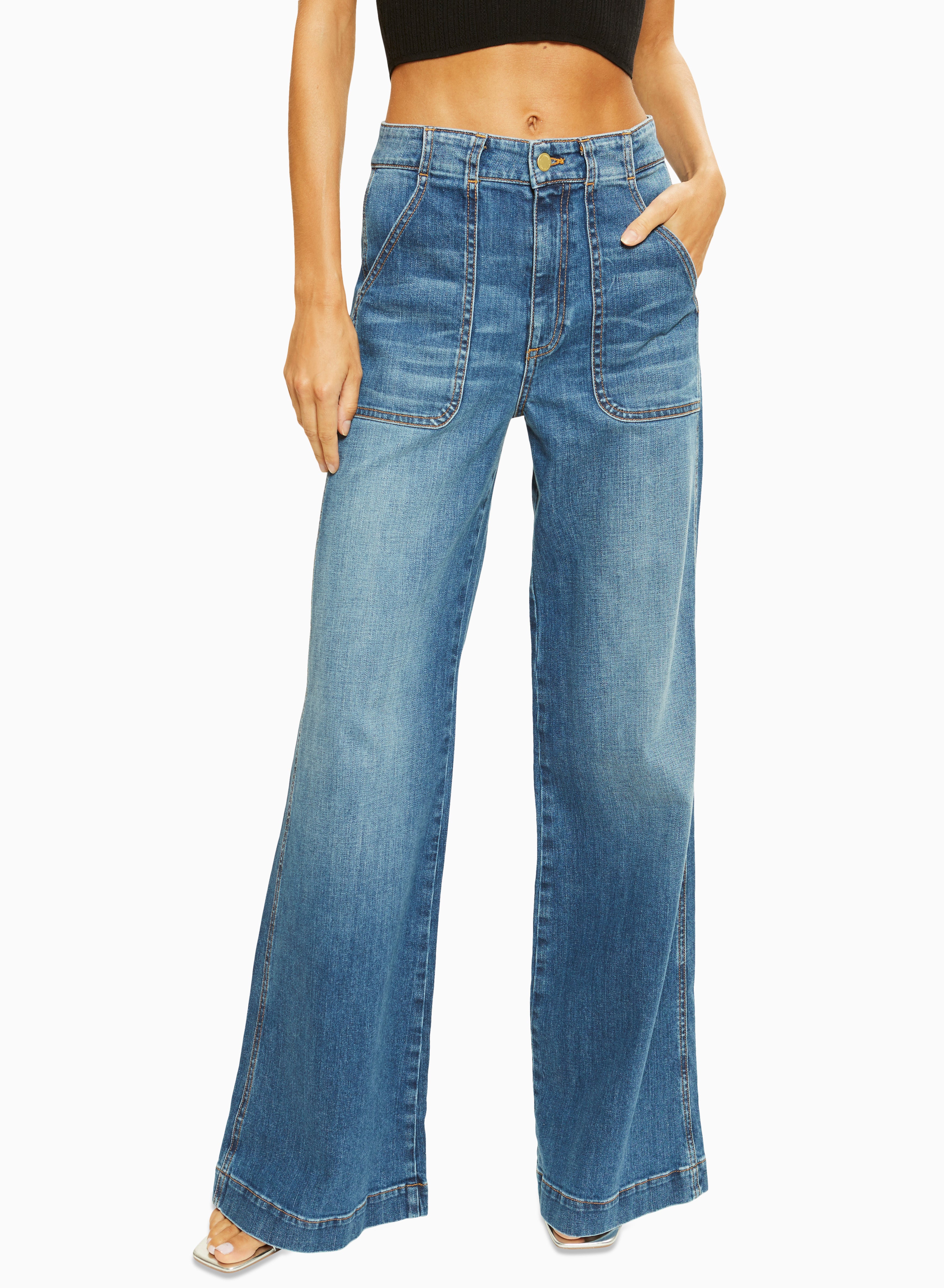 Theodora Wide Leg Jean