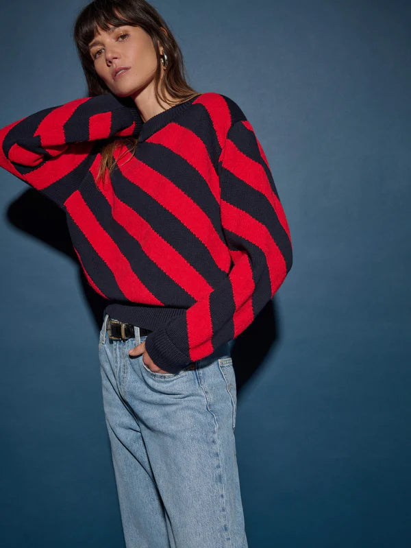 Fabienne Stripe Sweater