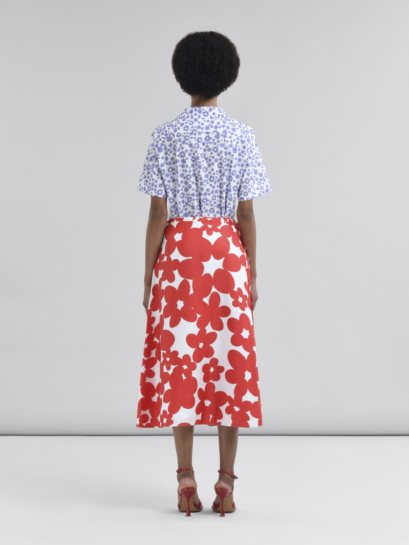 Large Flowers Skirt