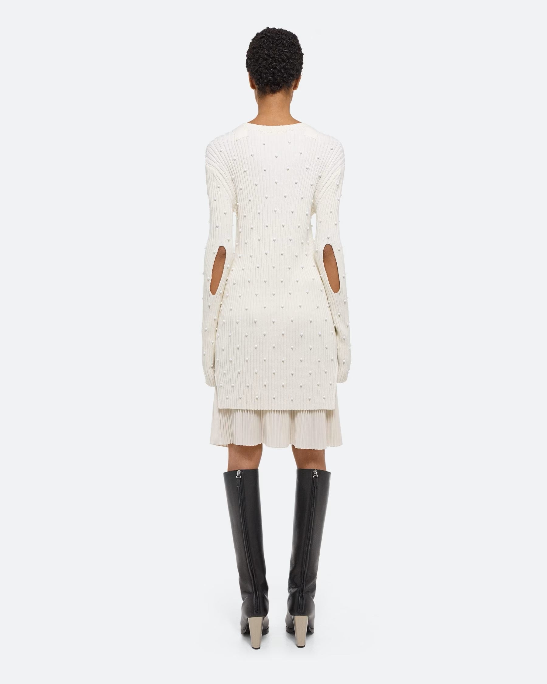 E Strap Knit Dress