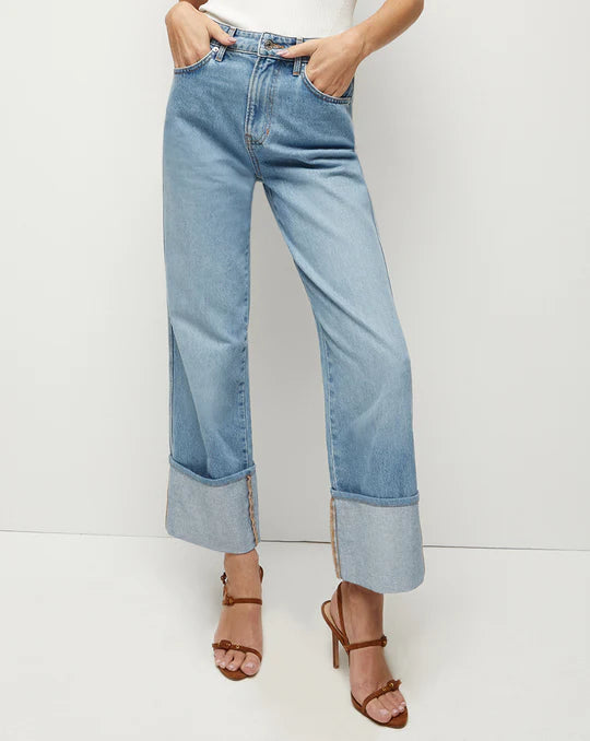 Dylan High Rise Cuffed Jean