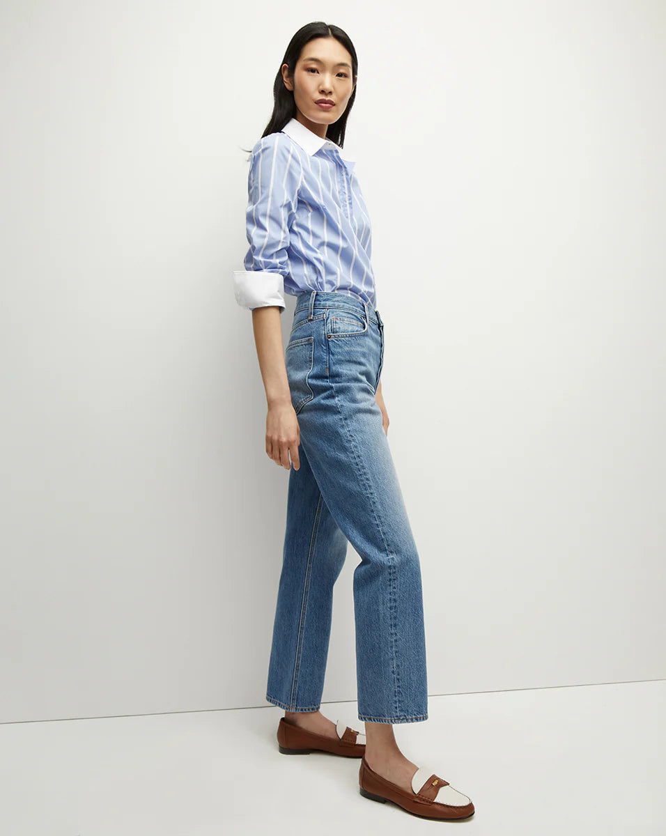 Daniela Ankle Straight Leg Jean