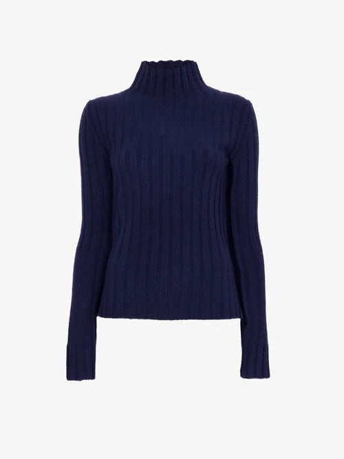 Haven Sweater in Midweight Cashmere Rib