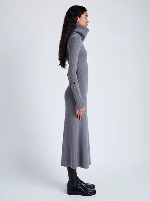 Jocelyn Dress in Midweight Viscose Rib Knit