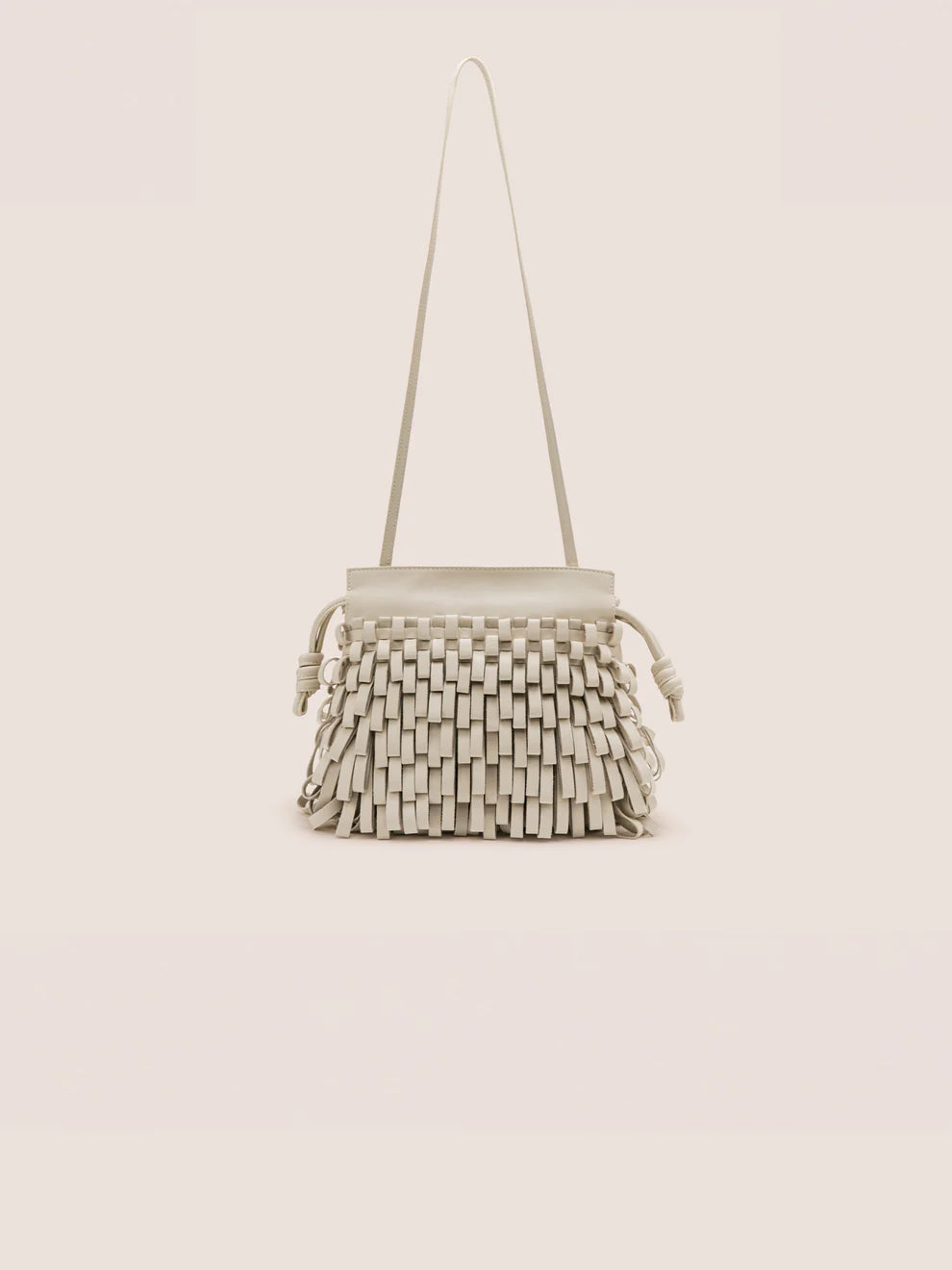 Quinn Fringe Loop Clutch