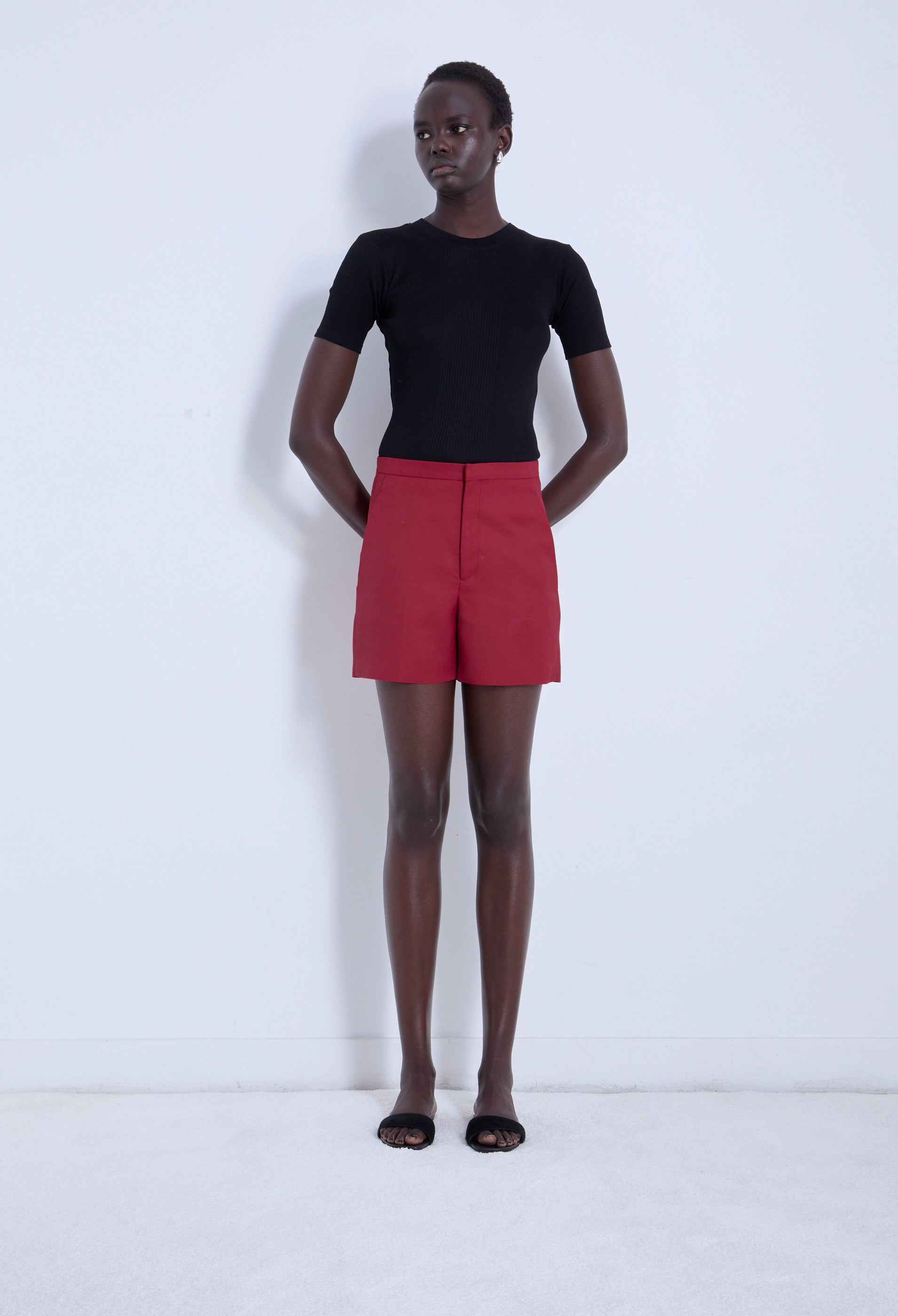 Simai Tailored Mini Shorts