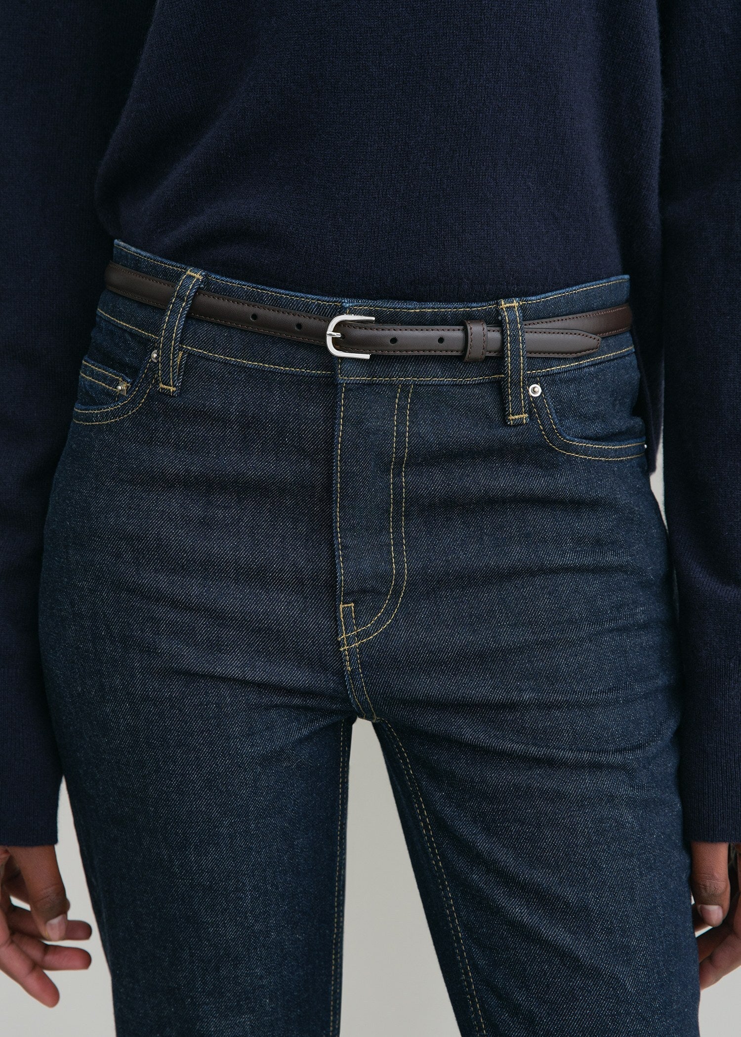 Thin Trouser Belt