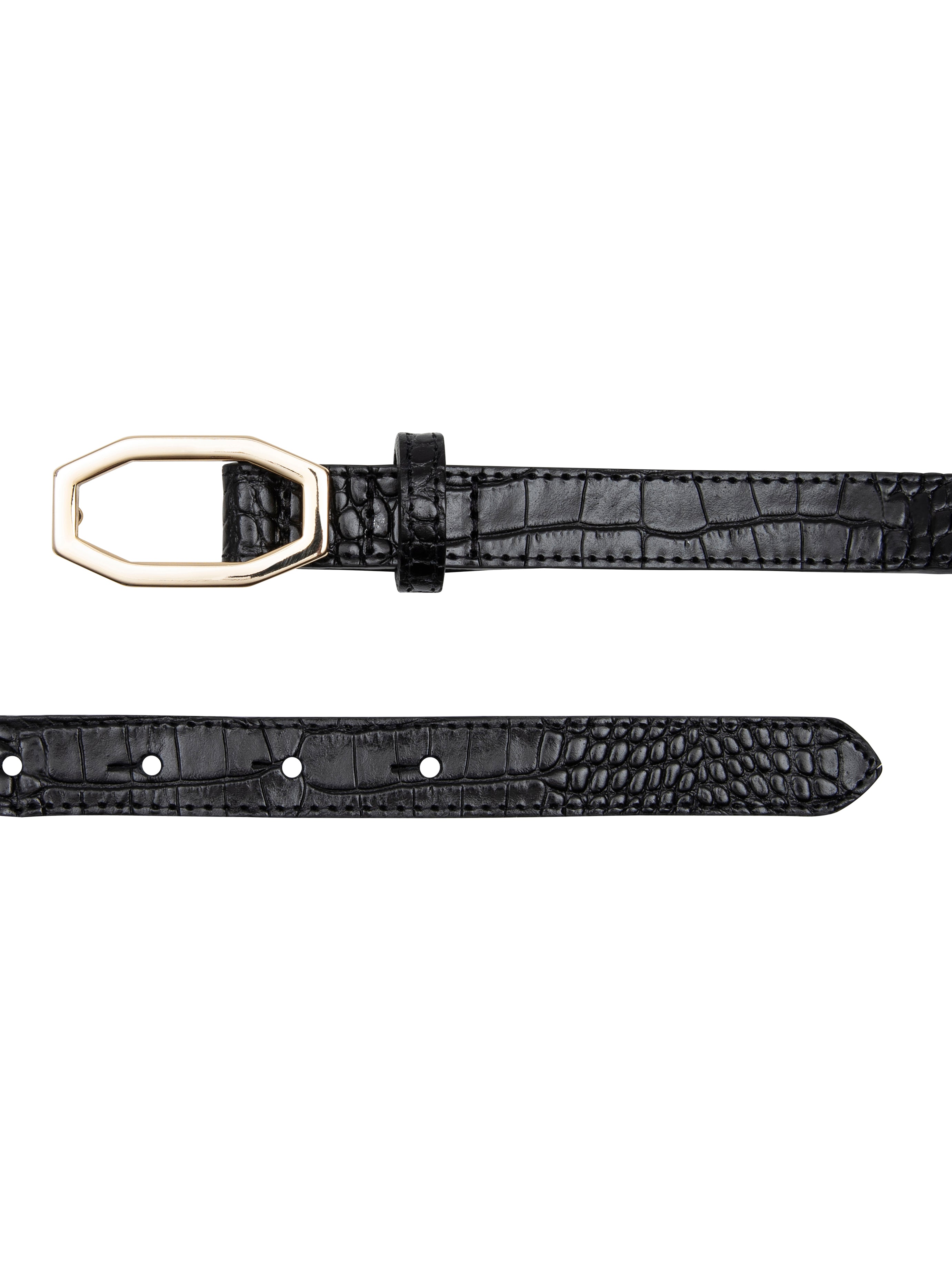 Angular Buckle Belt