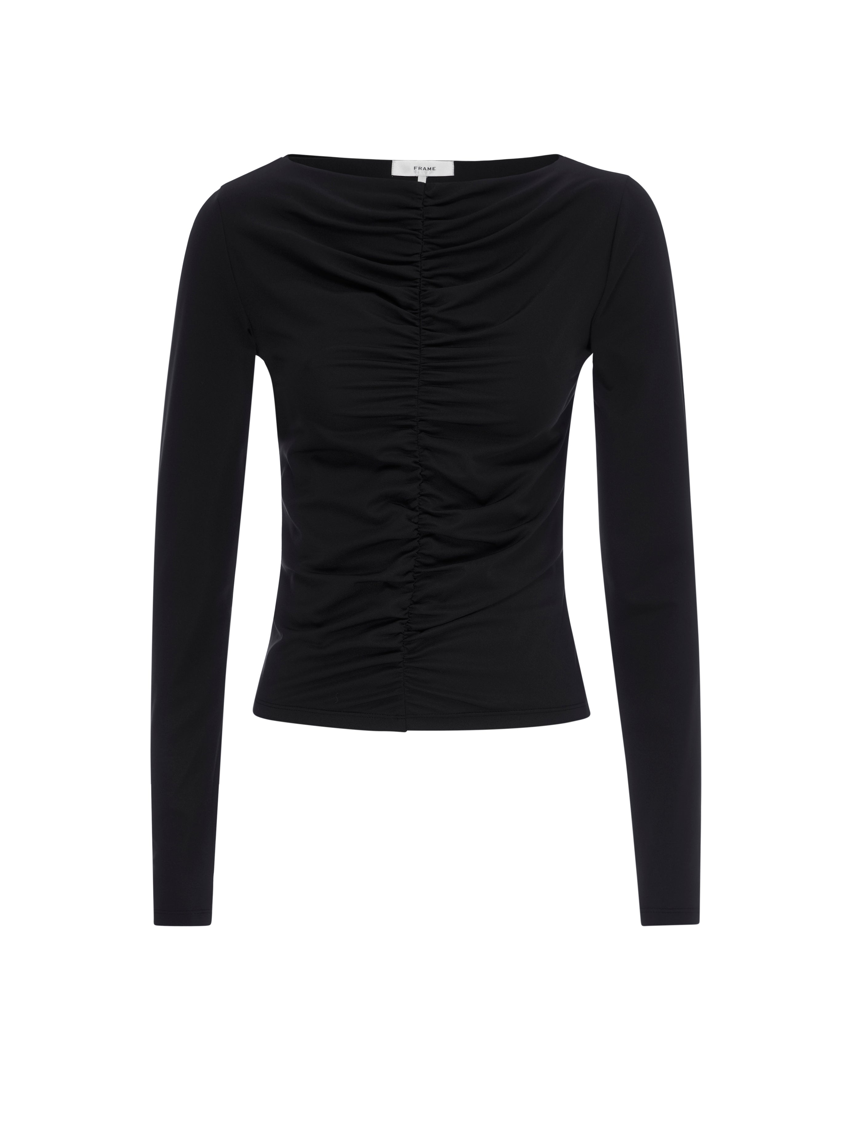 Ruched Long Sleeve Top