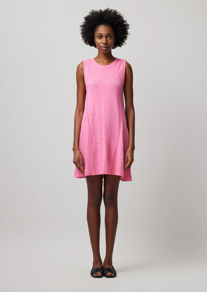 Slub Jersey Swing Dress