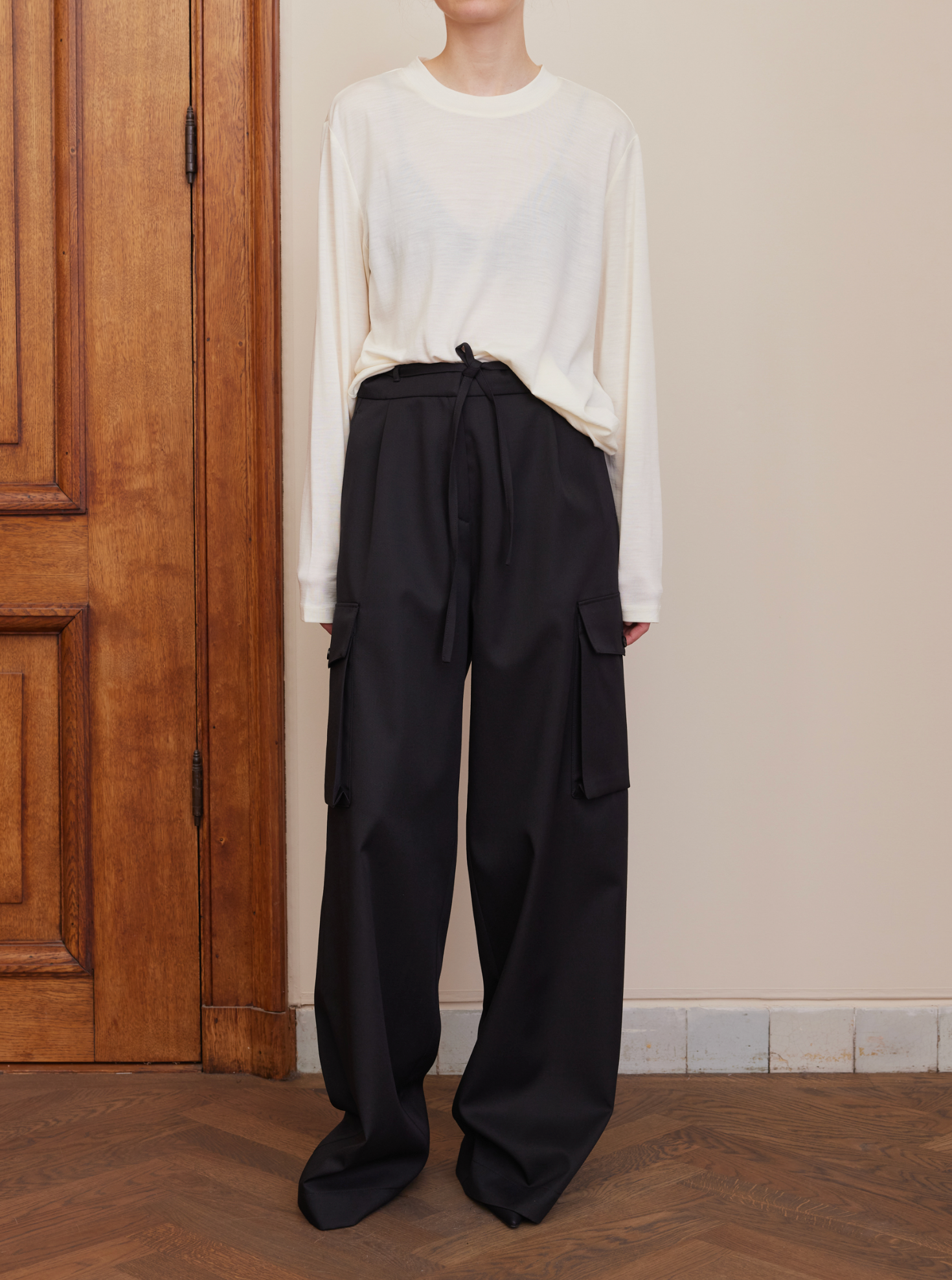 Tailored Cargo Trousers