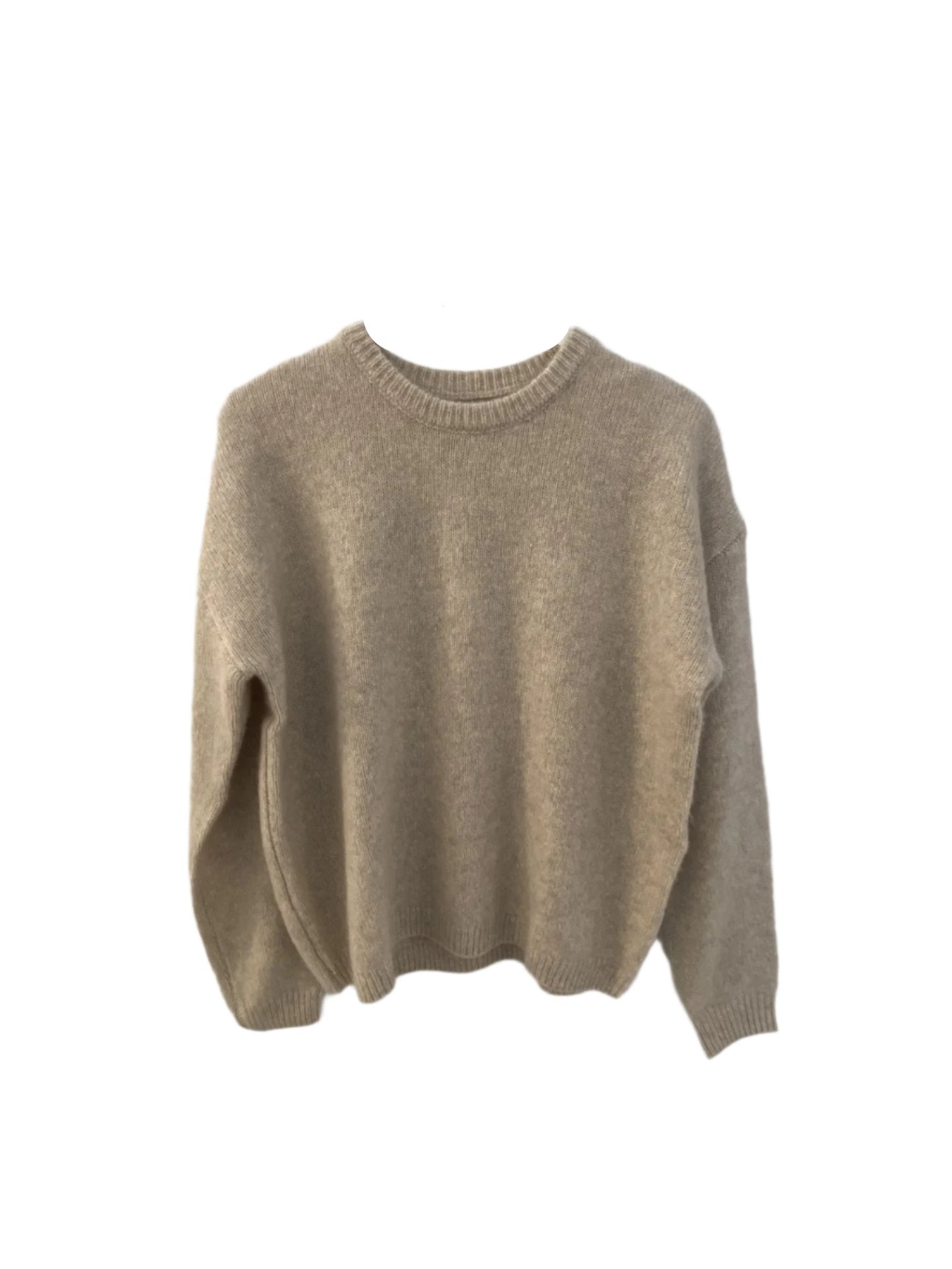 Cashmere Silk Marled Boxy Sweater